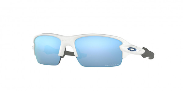 Oakley OJ9005 FLAK XS Sunglasses, 900506 FLAK XS POLISHED WHITE PRIZM D (WHITE)