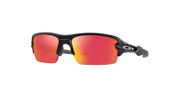 Oakley OJ9005 FLAK XS Sunglasses, 900512 FLAK XS POLISHED BLACK PRIZM F (BLACK)
