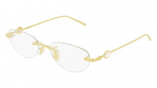 Boucheron BC0070O Eyeglasses, 004 - GOLD
