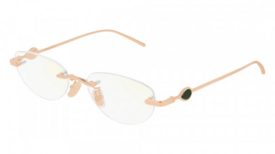 Boucheron BC0070O Eyeglasses, 004 - GOLD