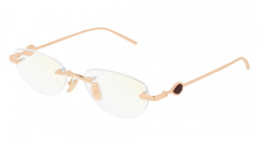 Boucheron BC0070O Eyeglasses, 005 - GOLD