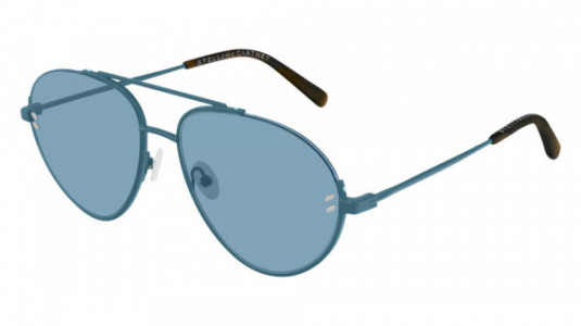 Stella McCartney SC0179S Sunglasses, 005 - BLUE with BLUE lenses