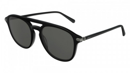Brioni BR0058S Sunglasses, 005 - BLACK with GREY lenses