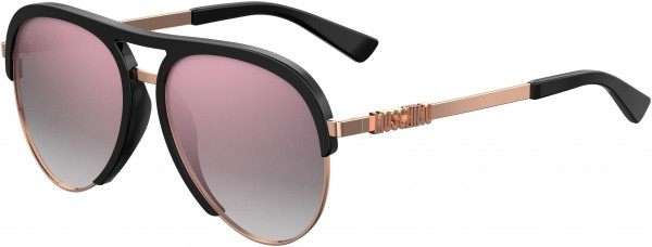 Moschino Moschino 041/S Sunglasses, 02M2 Black Gold