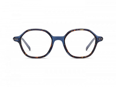 Safilo Design CERCHIO 01 Eyeglasses, 0JBW BLUE HAVANA