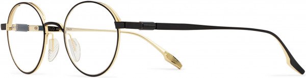 Safilo Design Registro 01 Eyeglasses, 0807 Black
