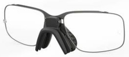 Smith Optics Ods 4 Adaptor Eyeglasses, 0R80 Semi Matte Dark Ruthenium