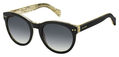 Tommy Hilfiger Th 1291/N/S/CHR Sunglasses, 0NS8(9O) Black Glitter