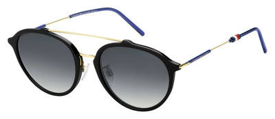 Tommy Hilfiger Th 1618/F/S Sunglasses, 0807(9O) Black