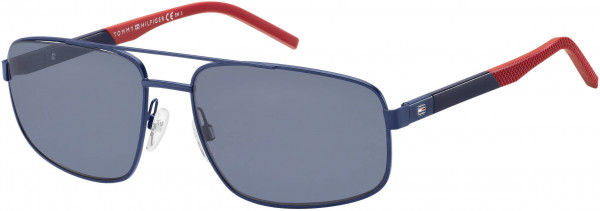Tommy Hilfiger TH 1651/S Sunglasses, 0FLL Matte Blue