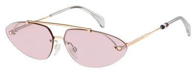 Tommy Hilfiger Th 1660/S Sunglasses, 0EYR(U1) Gold Pink