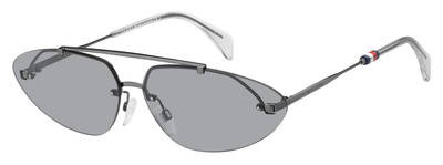 Tommy Hilfiger Th 1660/S Sunglasses, 0KJ1(IR) Dark Ruthenium