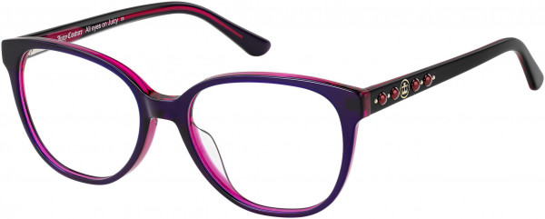 Juicy Couture JU 194 Eyeglasses, 0365 Violet Fuchsia