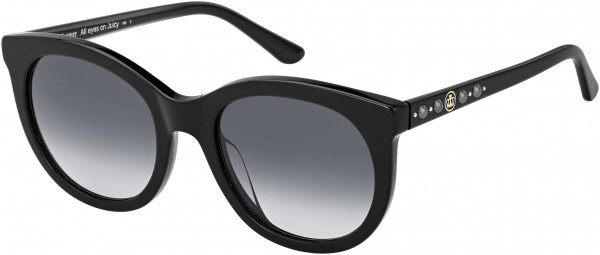 Juicy Couture JU 608/S Sunglasses, 0807 Black