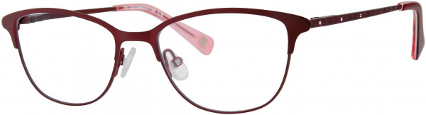 Liz Claiborne L 449 Eyeglasses, 0LHF Opal Burgundy