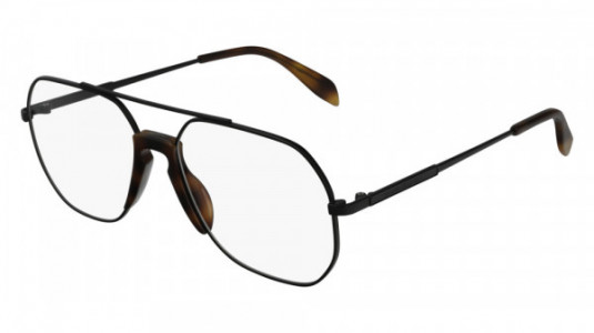 Alexander McQueen AM0199O Eyeglasses, 001 - BLACK