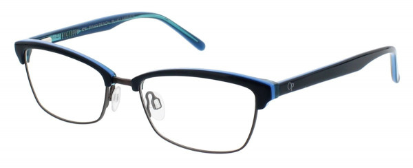 OP OP PINKY BEACH Eyeglasses, Blue Laminate