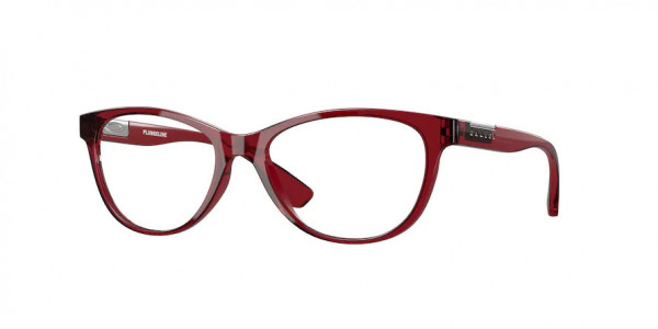 Oakley OX8146 PLUNGELINE Eyeglasses, 814609 PLUNGELINE POLISHED TRANSLUCEN (RED)