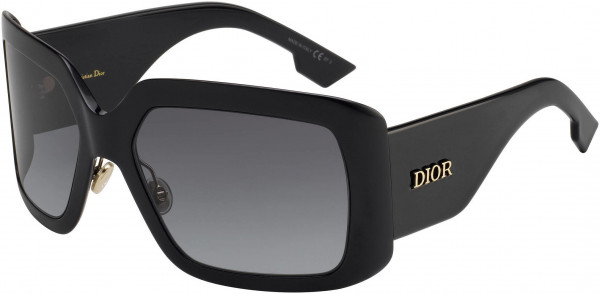 Christian Dior Diorsolight 2 Sunglasses, 0807 Black