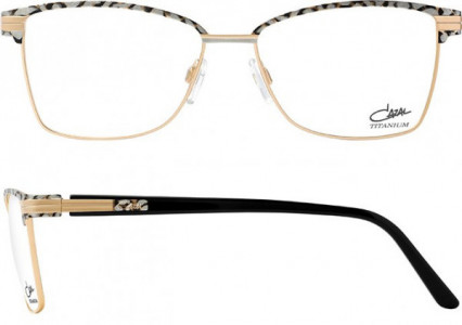 Cazal CAZAL 1235 Eyeglasses, 001 Black-Silver