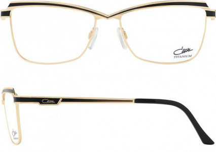 Cazal CAZAL 4263 Eyeglasses, 001 Black-Gold