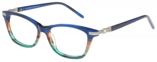 Exces Exces Princess 152 Eyeglasses, BLUE-GREEN (573)