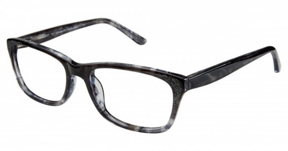 Alexander PAISLEY Eyeglasses, BLACK