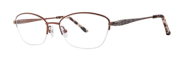 Dana Buchman Dusty Eyeglasses, Brown
