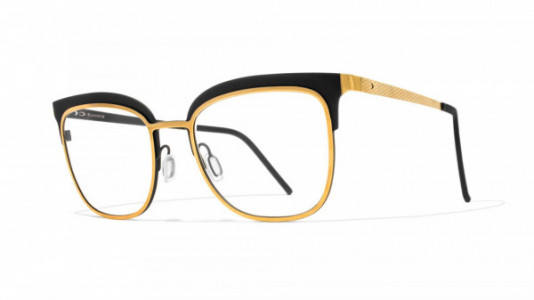 Blackfin Elliott Key Black Edition Eyeglasses, Gold & Black - C901