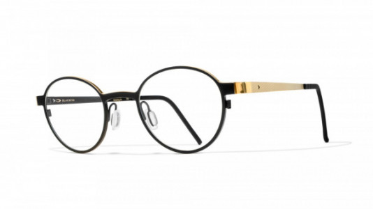 Blackfin Esbjerg Black Edition Eyeglasses, Black & Gold - C894