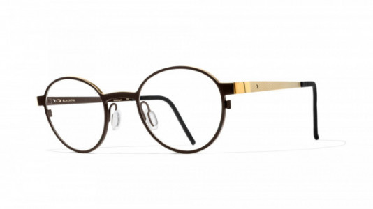 Blackfin Esbjerg Black Edition Eyeglasses, Brown & Gold - C893