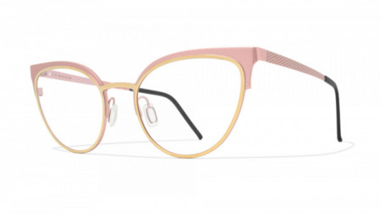 Blackfin Juniper Bay Black Edition Eyeglasses, Pink & Light Gold - C1052