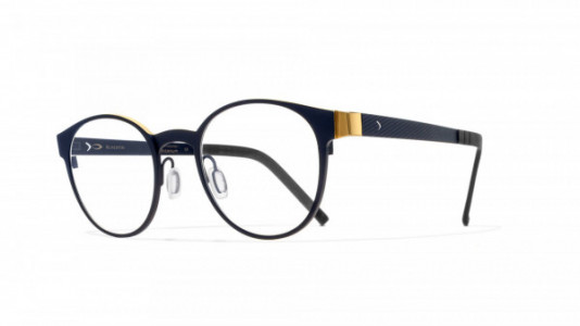 Blackfin Key West Black Edition Eyeglasses, Blue & Gold - C897