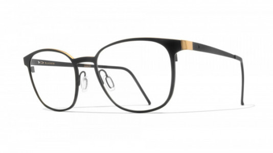 Blackfin St. John Black Edition Eyeglasses, Black & Yellow Gold - C898