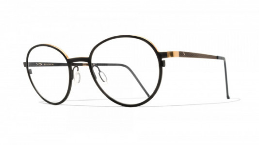 Blackfin Walcott Black Edition Eyeglasses, Black & Yellow Gold - C898