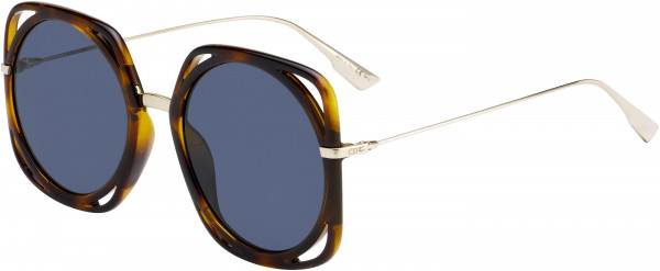 Christian Dior Diordirection Sunglasses, 0DM2 Gold Brown Havana