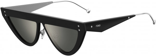 Fendi FF 0371/S Sunglasses, 0807 Black