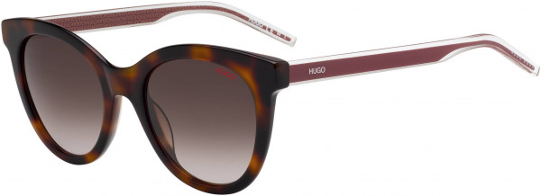 HUGO HG 1043/S Sunglasses, 0086 Dark Havana