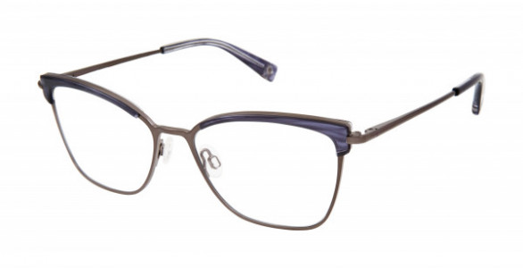 Brendel 922063 Eyeglasses, Gunmetal/Navy - 30 (DGN)