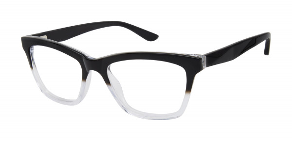 gx by Gwen Stefani GX056 Eyeglasses, Black (BLK)