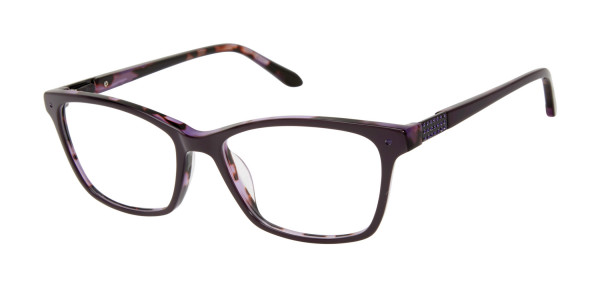 Lulu Guinness L921 Eyeglasses, Purple (PUR)