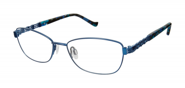 Tura R574 Eyeglasses, Teal (TEA)