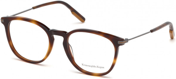 Ermenegildo Zegna EZ5150 Eyeglasses, 054 - Shiny Classic Havana, Vicuna