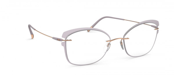 Silhouette Dynamics Colorwave Highlight. Accent Rings ie Eyeglasses, 3730 Rose Gold / Mauve