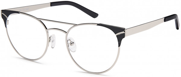 Di Caprio DC179 Eyeglasses, Silver Blue
