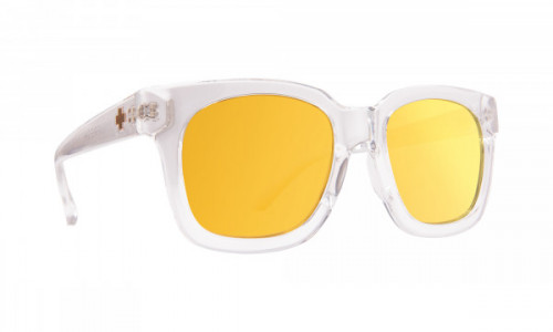 Spy Optic Shandy Sunglasses, Crystal / Gray with Gold Mirror
