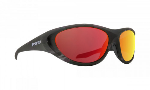 Spy Optic Scoop 2 Sunglasses, Matte Camo / HD Plus Gray Green Polar with Red Spectra Mirror