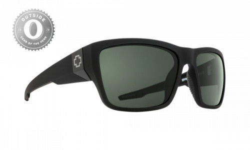 Spy Optic Dirty Mo 2 Sunglasses, Soft Matte Black / HD Plus Gray Green Polar