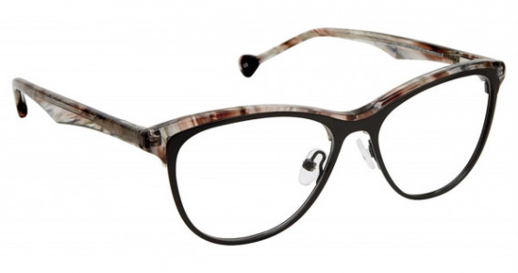Lisa Loeb OPIATE EYES Eyeglasses, BLACKBERRY (C2)
