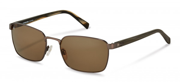 Rodenstock R1417 Sunglasses, B gunmetal, grey structured (SunContrast brown)